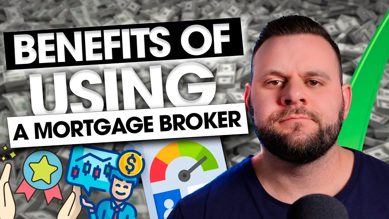 Text highlights mortgage broker benefits.1